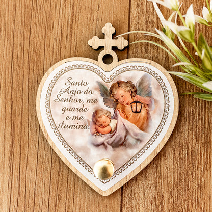 Porta Terço Coração - Santo Anjo da Guarda