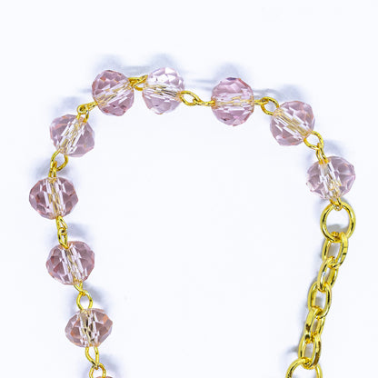 Pulseira Cristal - Imaculado Coração de Maria