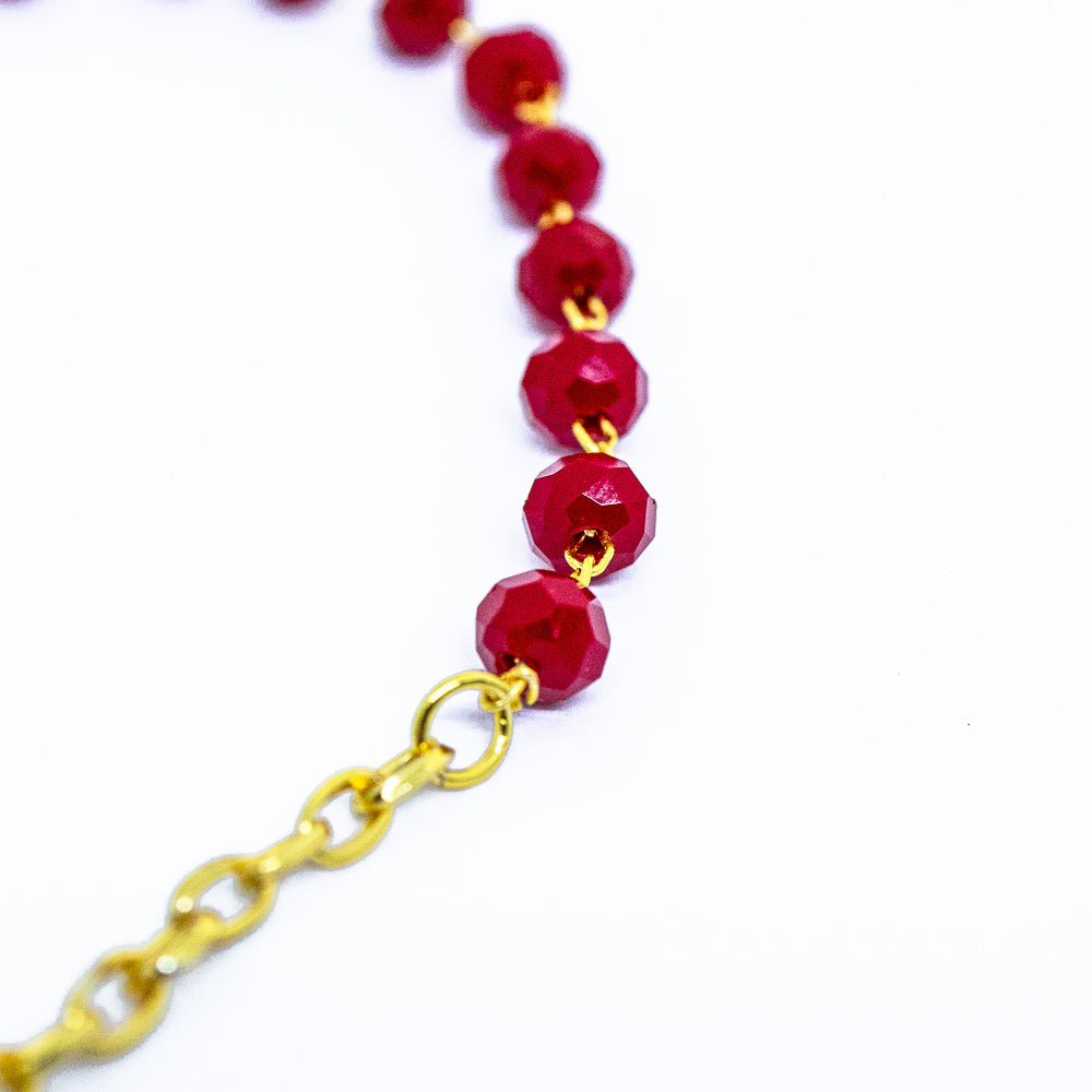 Pulseira Cristal Santa Teresinha