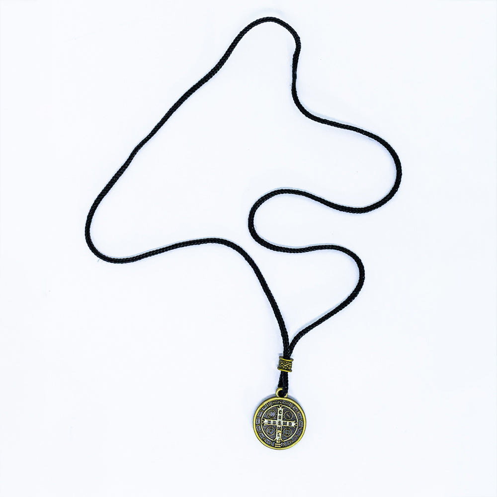 Cordão Medalha de São Bento Ouro Velho