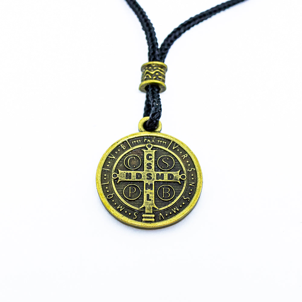 Cordão Medalha de São Bento Ouro Velho