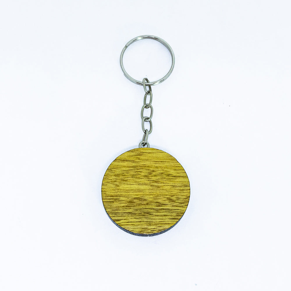 Chaveiro Medalha Resinado - Santa Teresinha