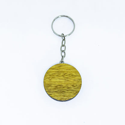 Chaveiro Medalha Resinado - Santa Teresinha