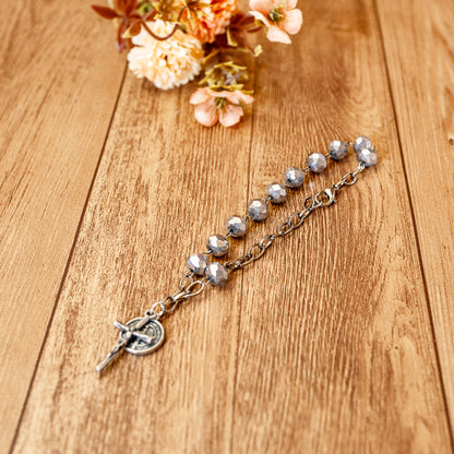 Pulseira Cristal 8mm São Bento