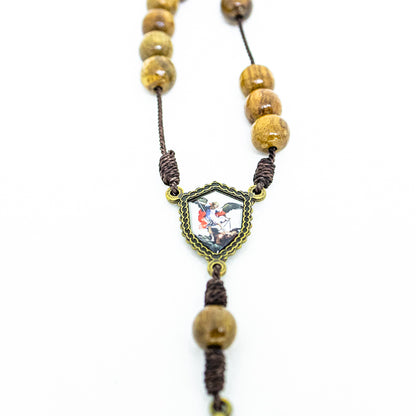 Dezena Carro São Miguel Arcanjo Madeira Ouro Velho