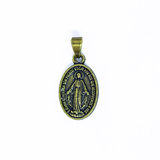 Medalha Milagrosa 10 mm Ouro Velho
