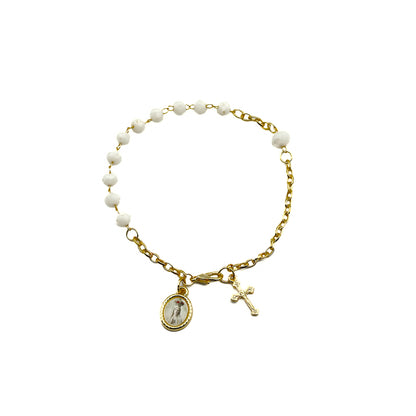 Pulseira Cristal - Nossa Senhora de Fátima