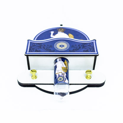 Porta Chave com Kit Sal, Água e Óleo - São Miguel Glorioso - Hesed