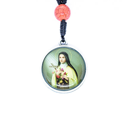 Chaveiro Dezena Com Medalha Resinada  Santa Teresinha