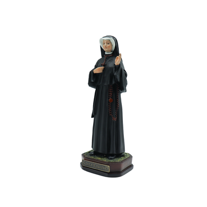 Imagem Santa Faustina 20 cm resina