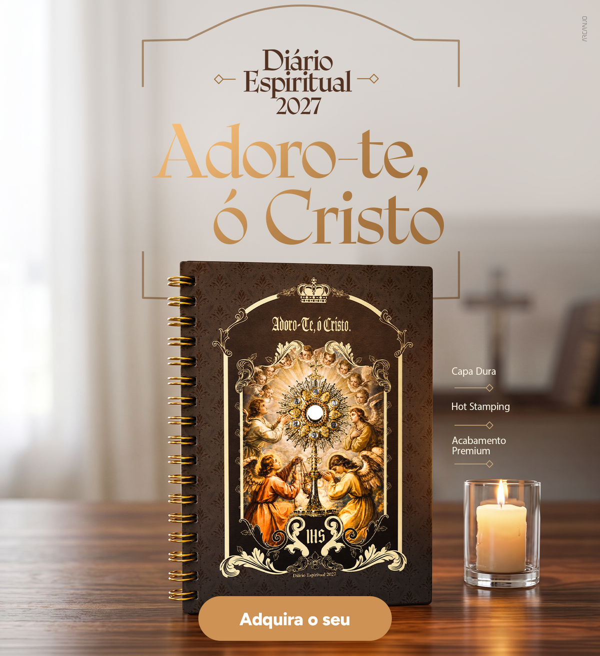 Diário Espiritual 2027 | Santíssimo Sacramento - Instituto HESED