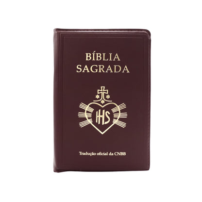 Bíblia Sagrada Tradução Oficial da CNBB  Capa  Zíper  Hesed