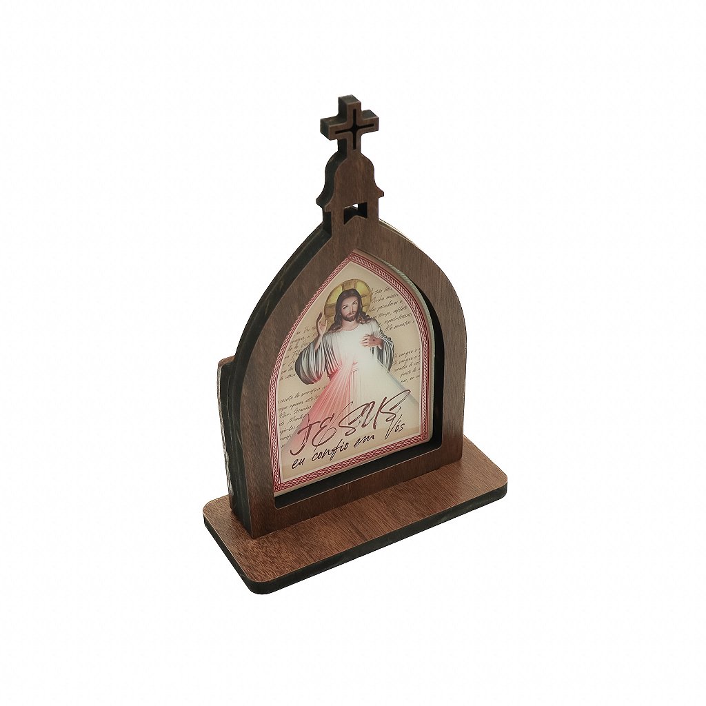 Capela Pequena Porta intenção - Jesus Eu confio em vós