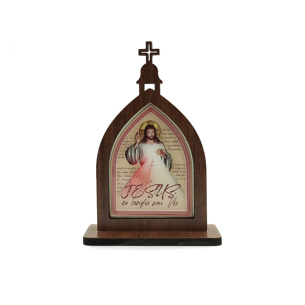 Capela Pequena Porta intenção - Jesus Eu confio em vós