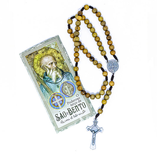 Terço São Bento Com Folheto