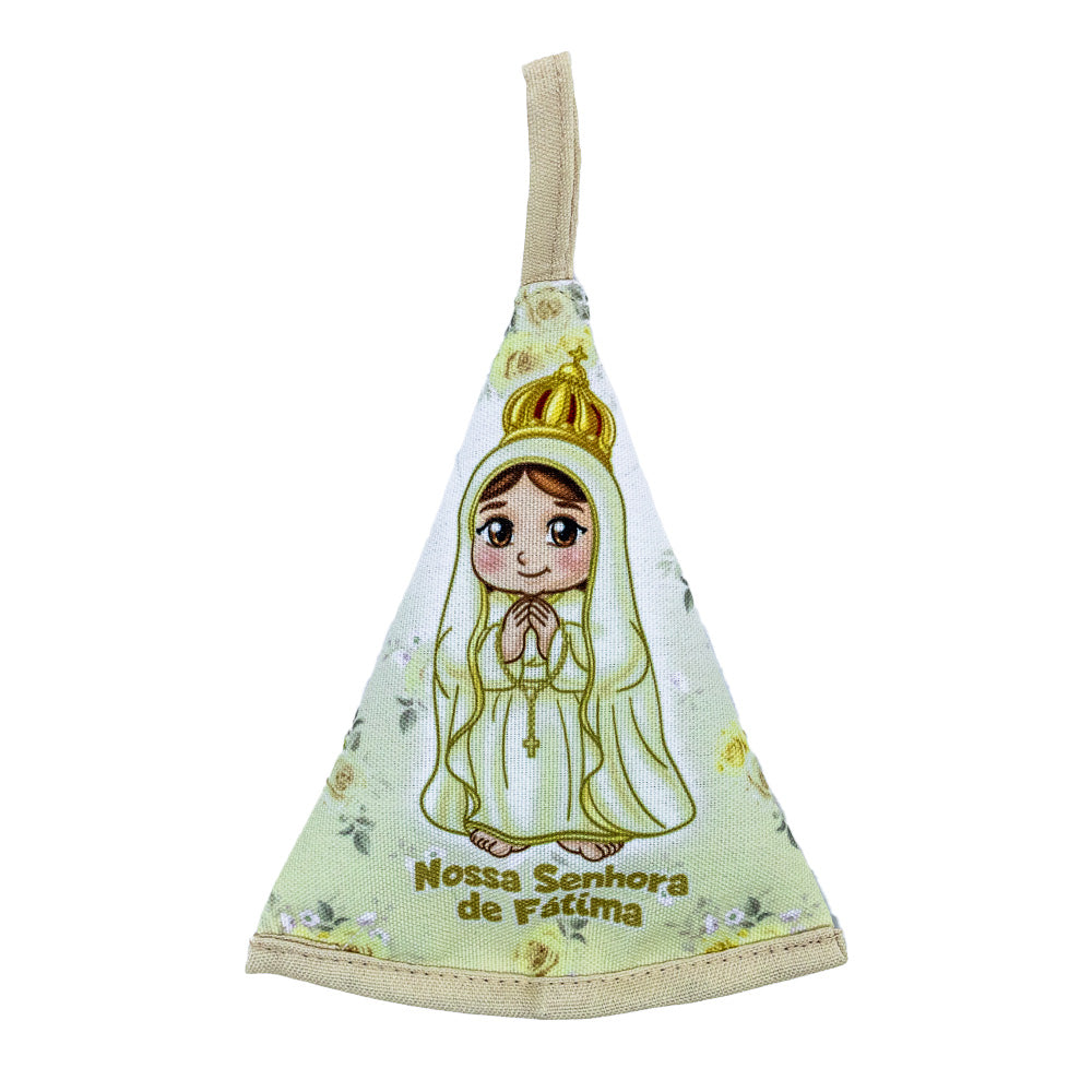 Terço Bolsinha Manto Infantil - Nossa Senhora de Fátima