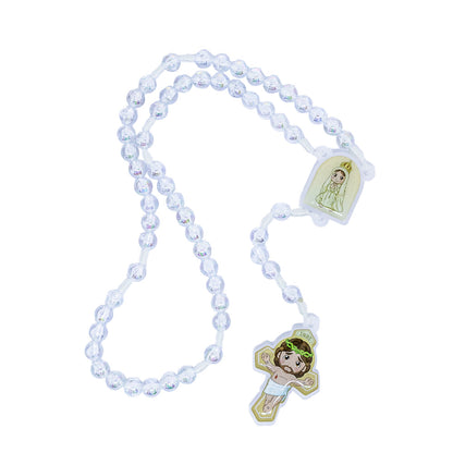 Terço Bolsinha Manto Infantil - Nossa Senhora de Fátima