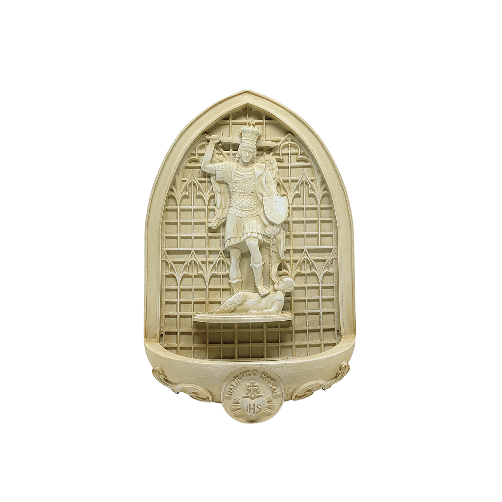 Pia para Água Benta em Pó de Pedra São Miguel 14cm - Hesed