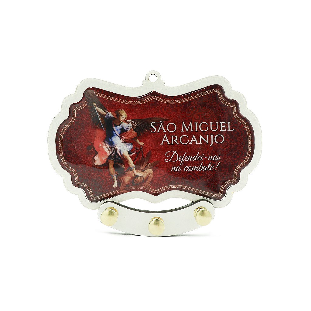 Porta chaves - São Miguel 3 pinos