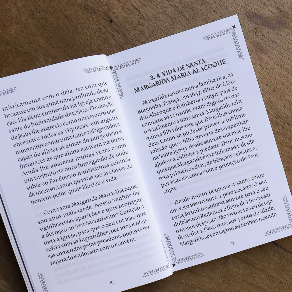 Devocionário do Sagrado Coração de Jesus e Imaculado Coração de Maria - Hesed