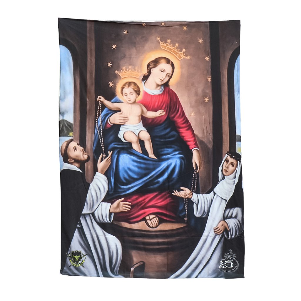 Manto de Nossa Senhora do Rosário de Pompéia Grande - Hesed