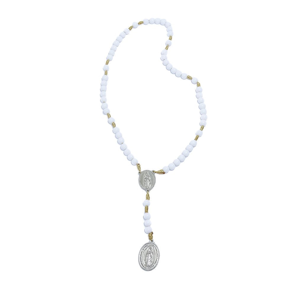 Coroa Cordão Conta Leitosa 8mm Nossa Senhora das Lágrimas