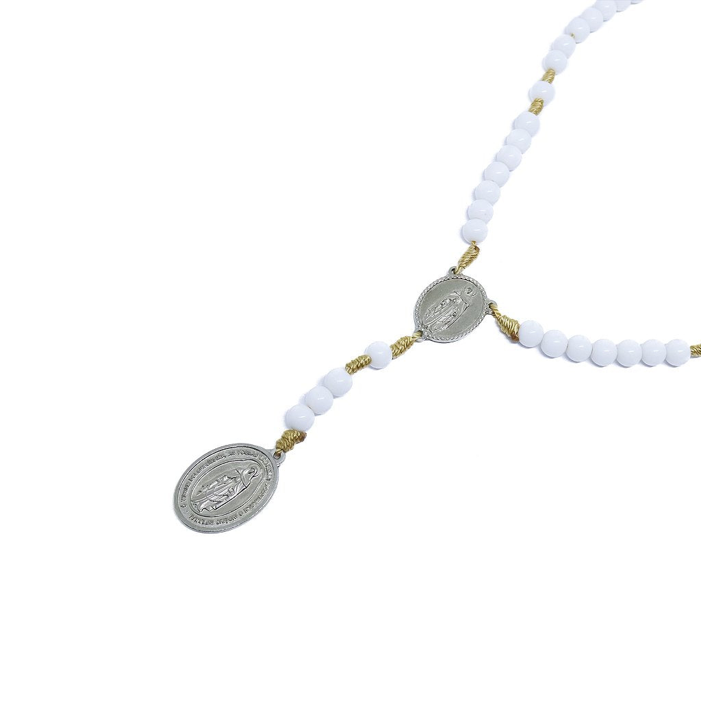 Coroa Cordão Conta Leitosa 8mm Nossa Senhora das Lágrimas