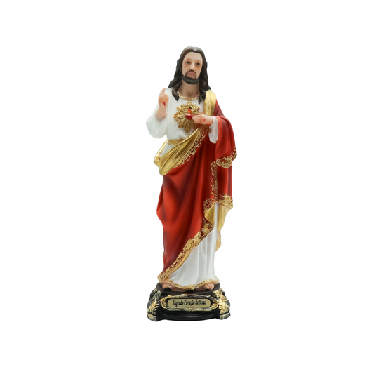 Imagem Sagrado Coração de Jesus Resina 22,5 CM