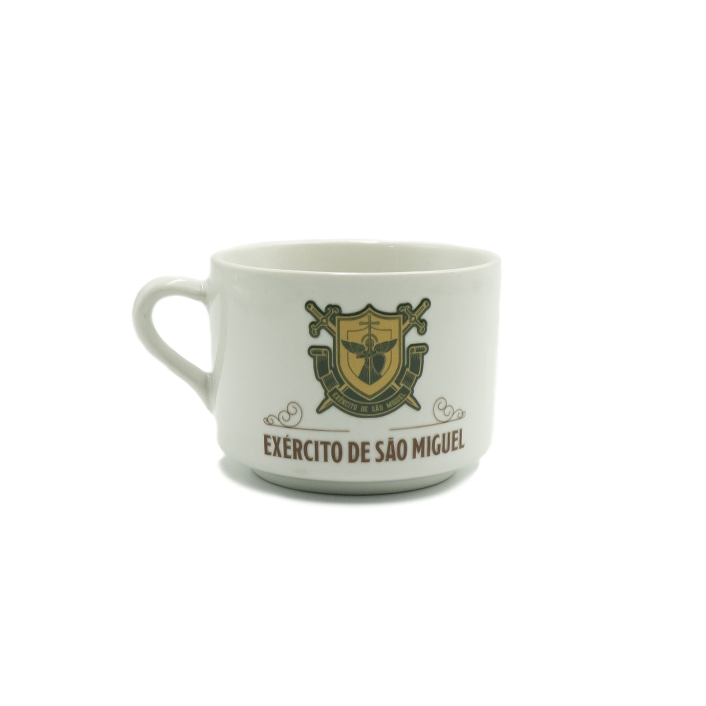 Xícara Exército de São Miguel Branca