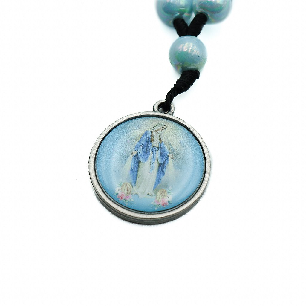 Chaveiro Dezena Com Medalha Resinada  Nossa Senhora das Graças