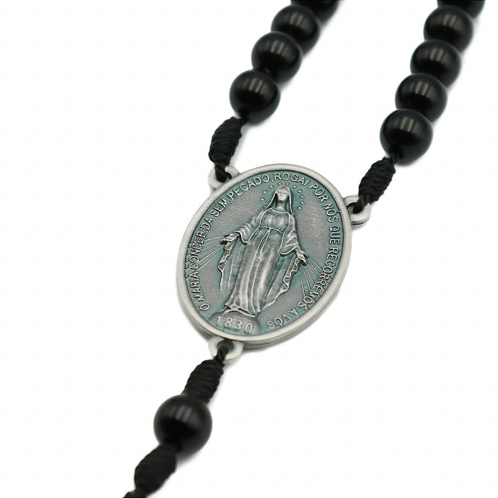 Dezena Carro Medalha Nossa Senhora das Graças - Prata Velha