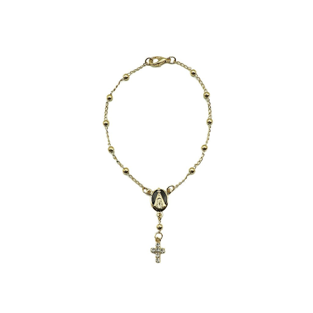 Pulseira Dezena Folheada Dourado