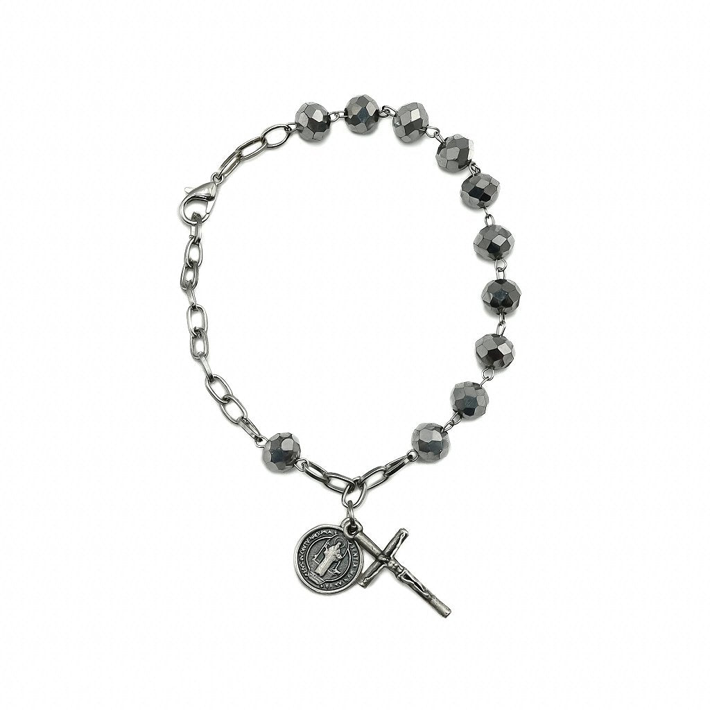 Pulseira Cristal 8mm São Bento