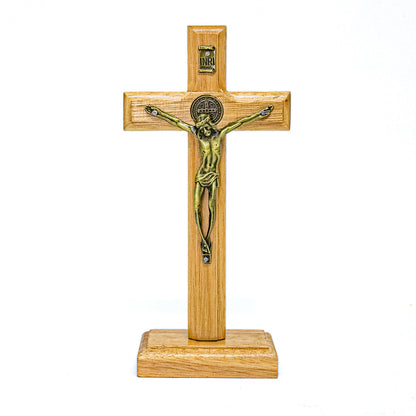 Cruz de Mesa 17 cm - Ouro Velho