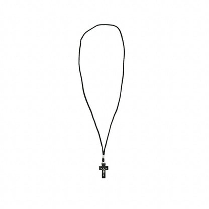 Cordão Cruz Preta Pequena