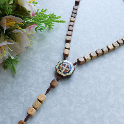 Terço de São Bento - Cubos Imbuía