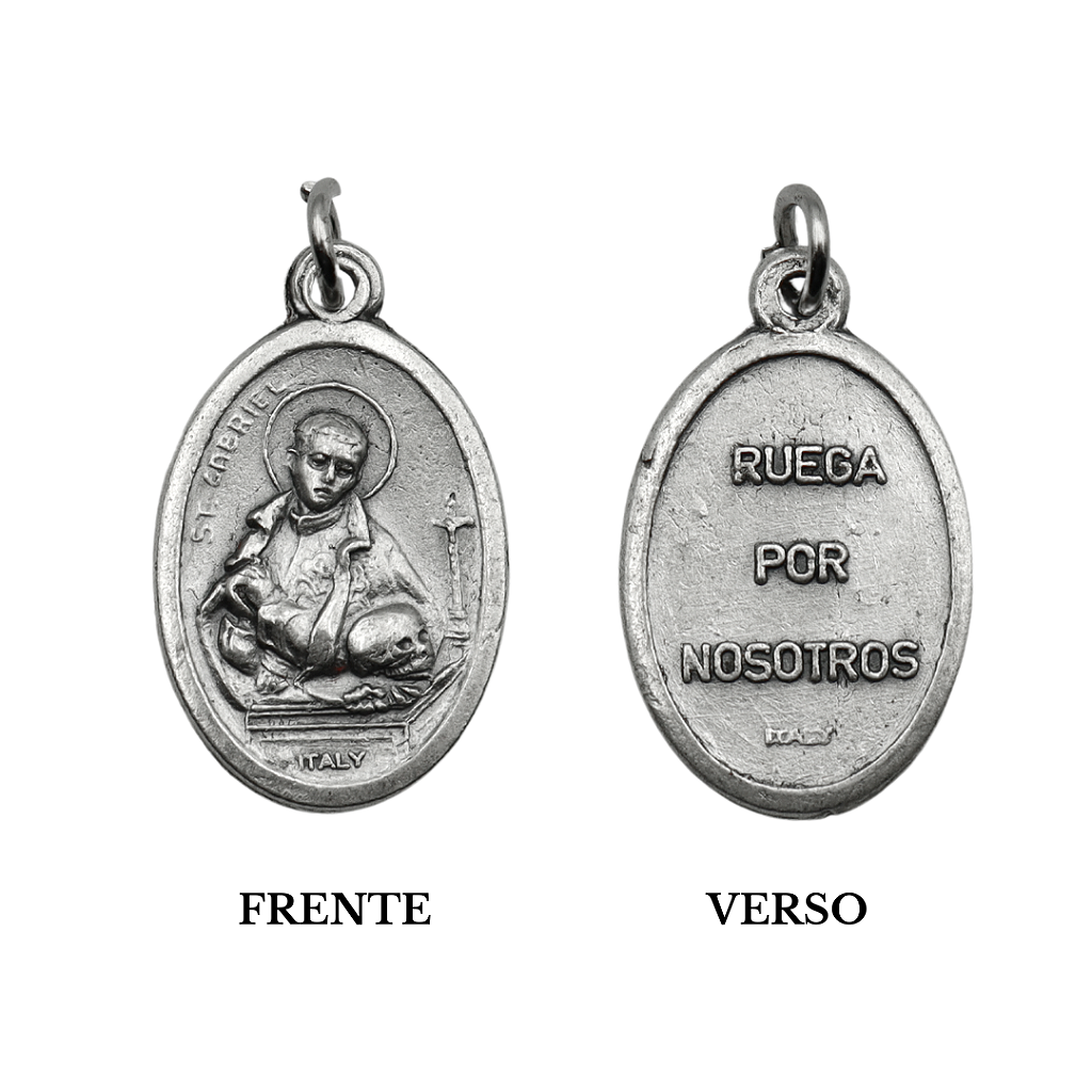 Medalha São Gabriel da Virgem Dolorosa - Italiana