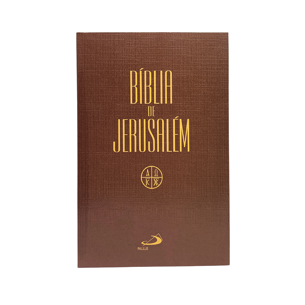 Bíblia de Jerusalém Capa Cristal