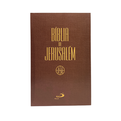 Bíblia de Jerusalém Capa Cristal