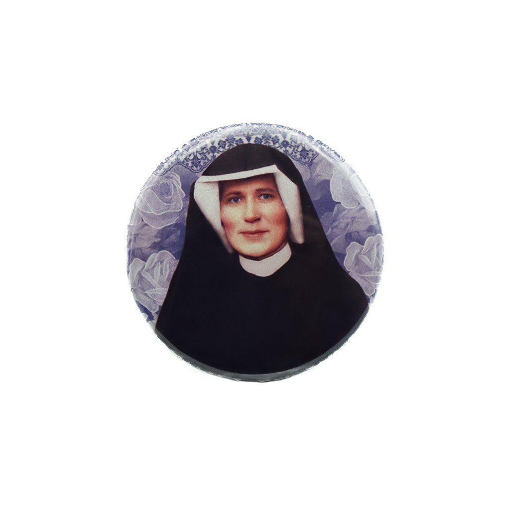 Boton Santa Faustina
