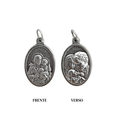 Medalha São José e Sagrada Família - Italiana