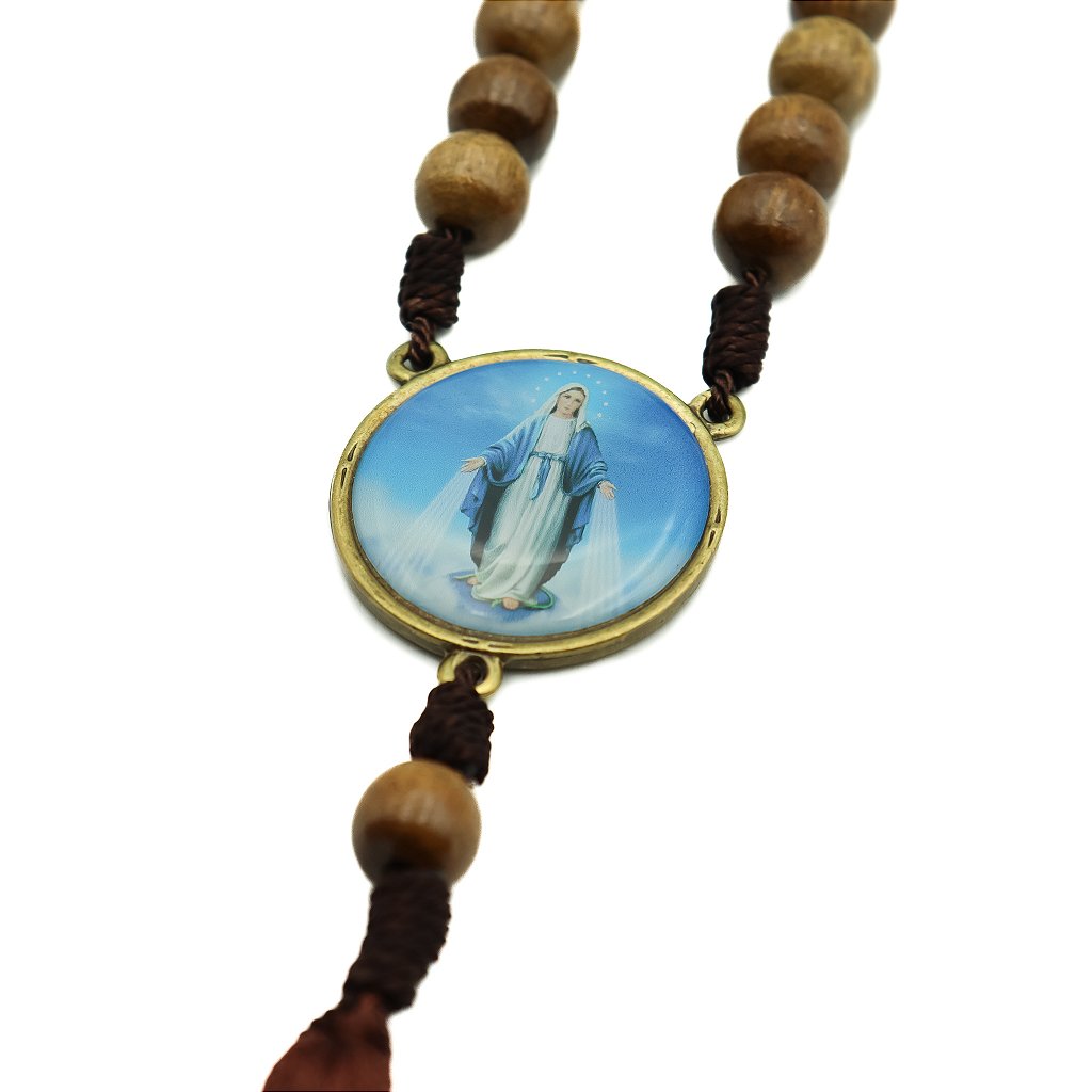 Dezena Carro Metal Resinado Nossa Senhora das Graças / São Cristovão