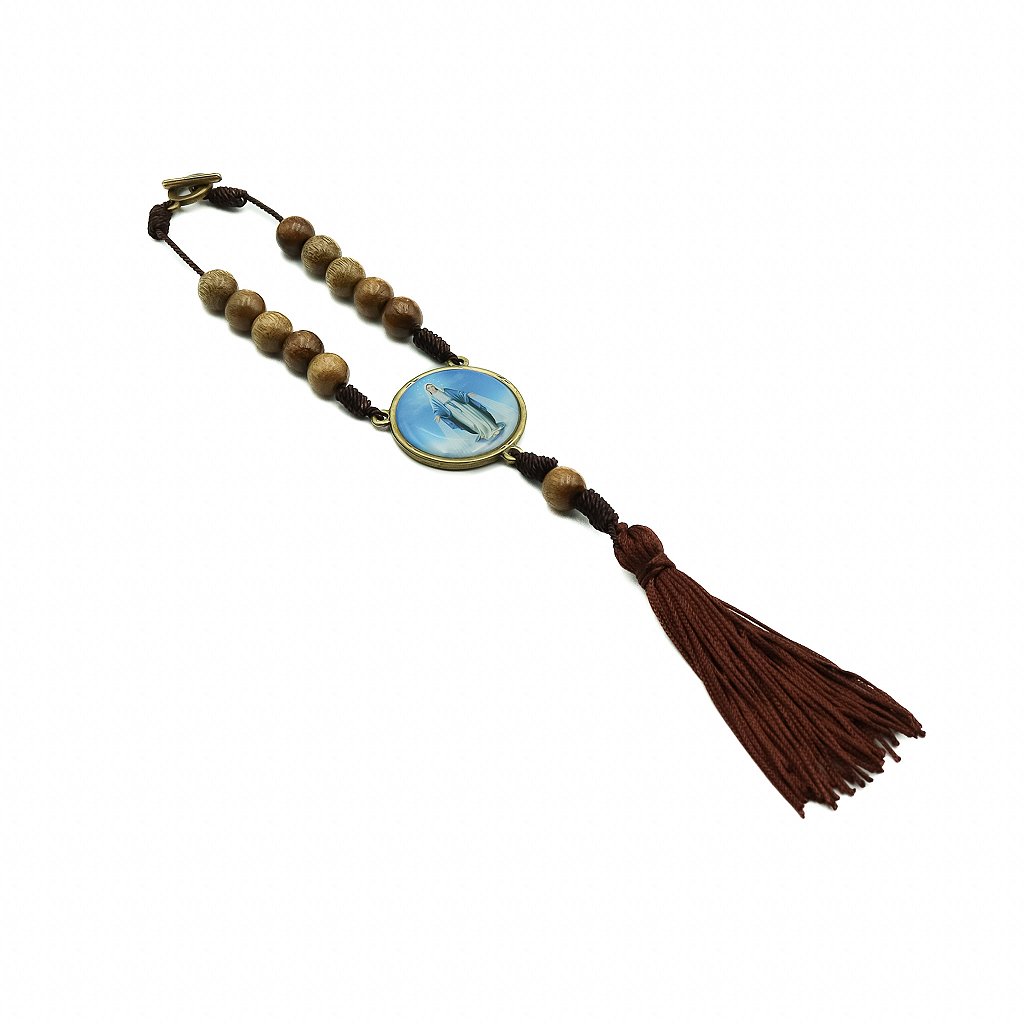 Dezena Carro Metal Resinado Nossa Senhora das Graças / São Cristovão