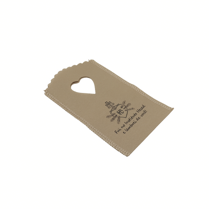 Saquinho TNT presente 9x15 - Marrom Claro (PP)