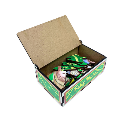 Quebra Cabeça Infantil MDF - Árvore de Natal