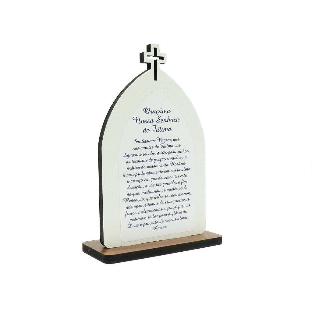 Capela de Nossa Senhora de Fátima 15 cm - MDF
