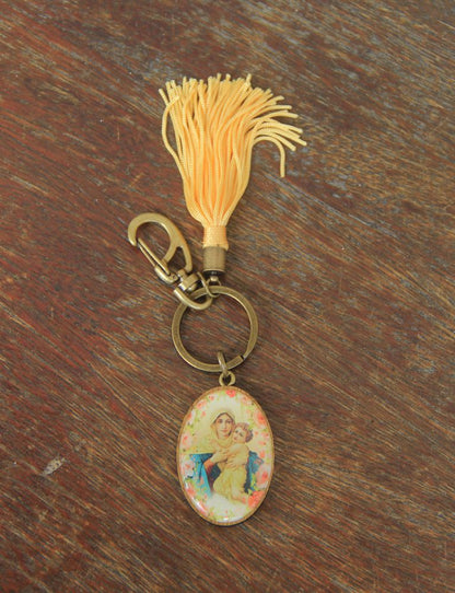 Chaveiro Oval Com Mosquetão - Mãe Rainha