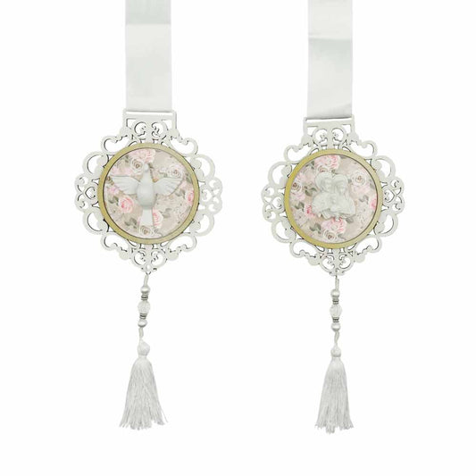 Escapulário de Porta - Espirito Santo e Sagrada Família