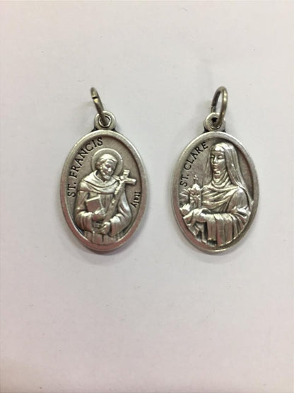 Medalha São Francisco e Santa Clara - Italiana