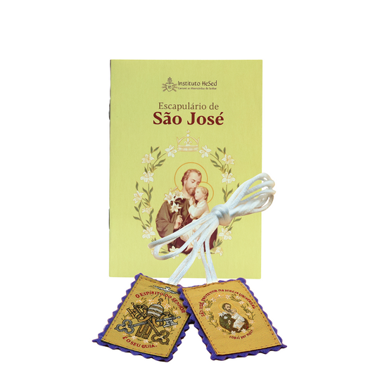 Escapulário de São José Com Cordão - Hesed